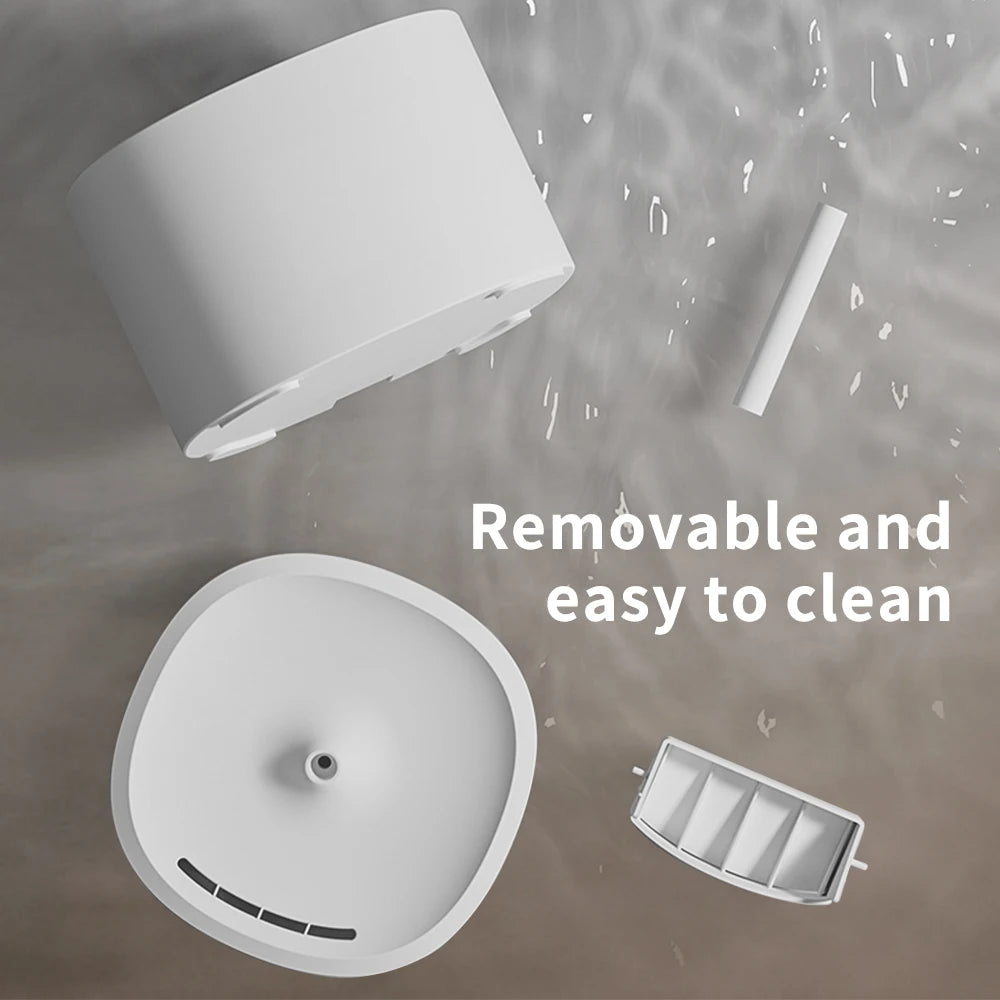Pet Water Dispenser, Silent Circulating Water, Multi Layer Filtration, Cleaning and Hydrating, Suitable for Cats and Dogs, Allowing You to Rest Assured
