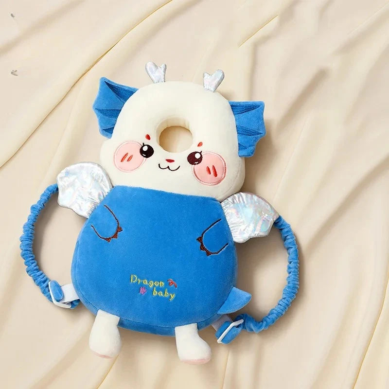 I YAN baby head protector pillow with cartoon design, toddler safety cushion for learning to walk and preventing falls.