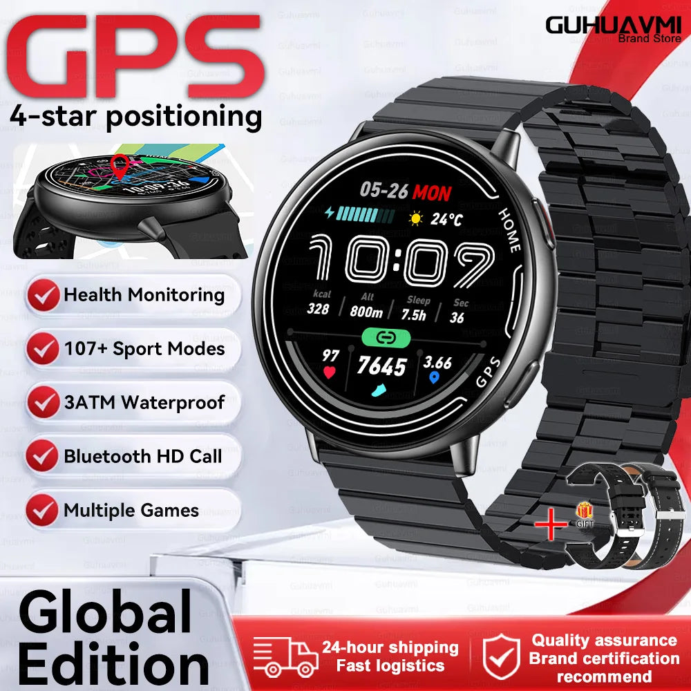 Elegant Women Smartwatch 2026 New 1.39'' AMOLED Screen Bluetooth Call Heart Rate Women's Health IP68 Waterproof Fashion Watches