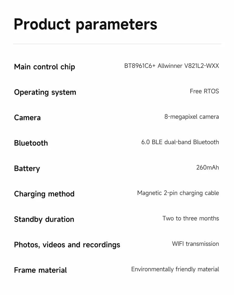 For Xiaomi AI Smart Glasses Photochromic Glasses 4K HD Camera Chat GPT Bluetooth Call Video Music Touch Translate Sunglasses