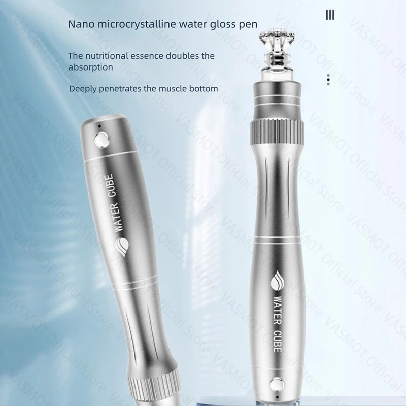 Electric Nano Microcrystal Pen Painless Facial Hydrating Essence Introducer Skin Care Beauty Device Microcrystal Instrument Home