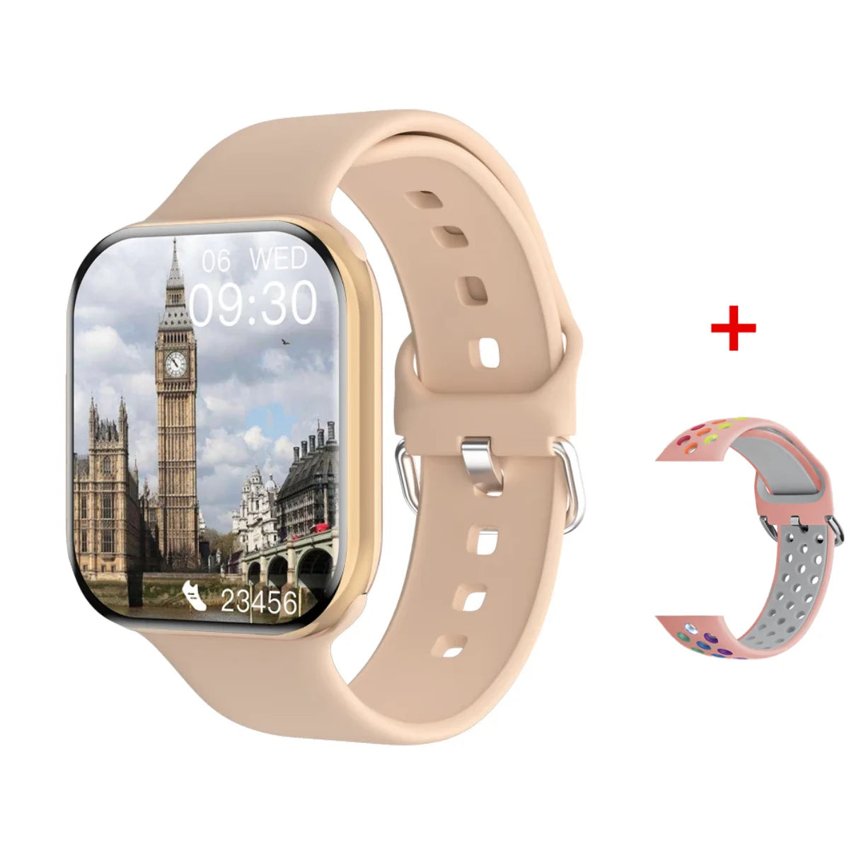 2026 Series 10 GPS Smart Watch – Bluetooth Call Heart Rate Blood Oxygen NFC IP68 Waterproof Smartwatch for Apple & Android - I YAN