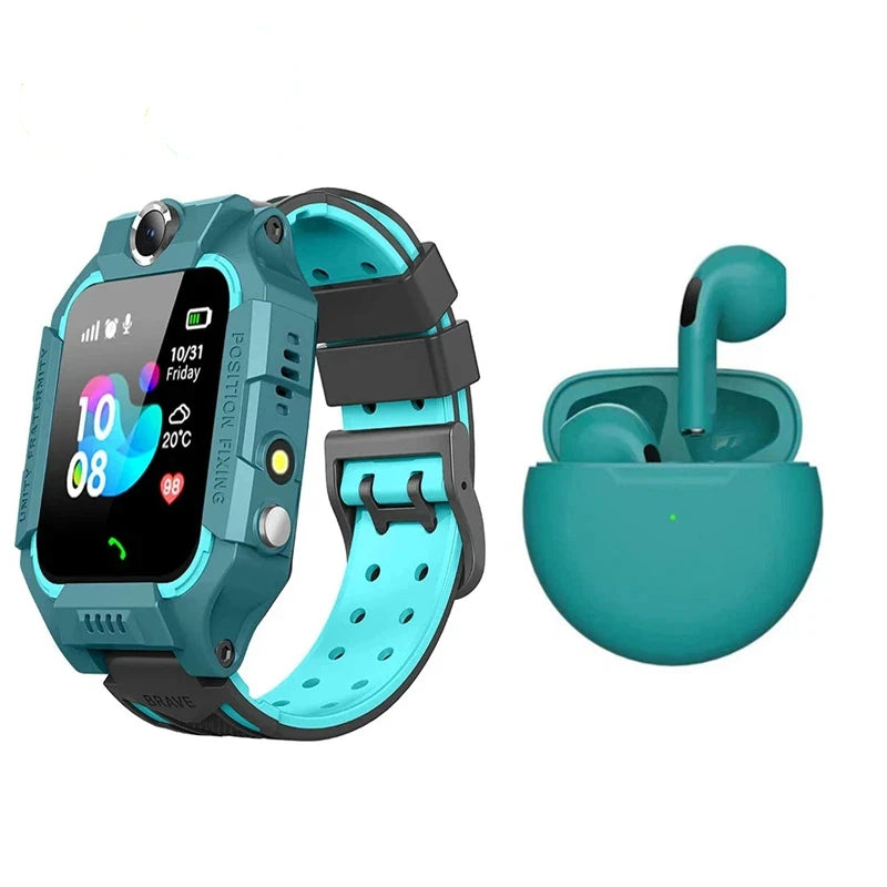 Q19 Children Kids Smart Watch SOS Phone Call Location Tracker Anti-Lost Camera Voice Function Touch Screen Waterproof Student