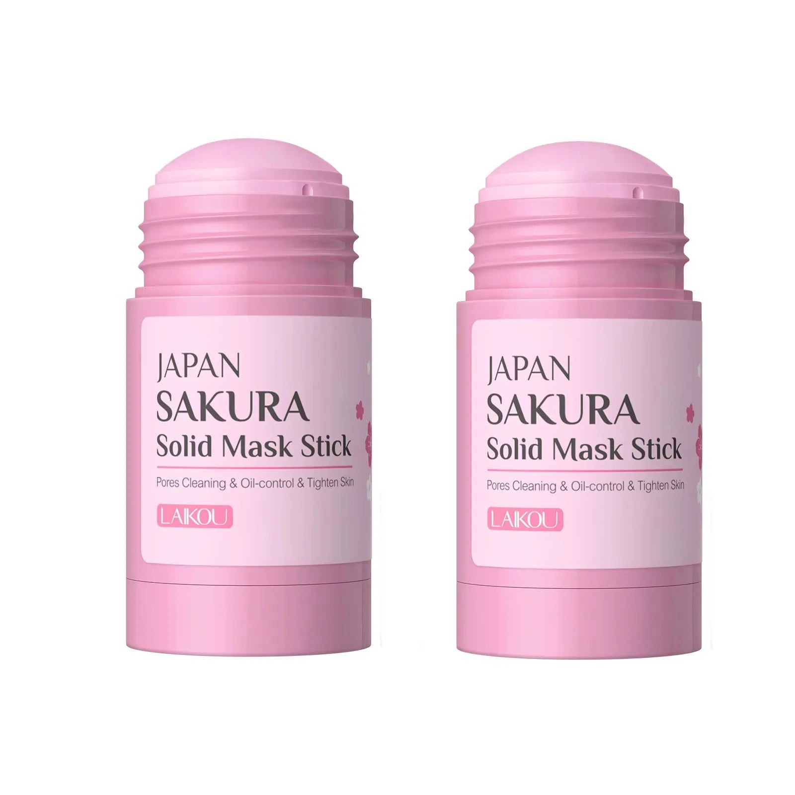 Sakura Cleansing Face Mask Stick 40g– Pore Cleaner, Blackhead Removal, Oil Control, and Skin Moisturizer