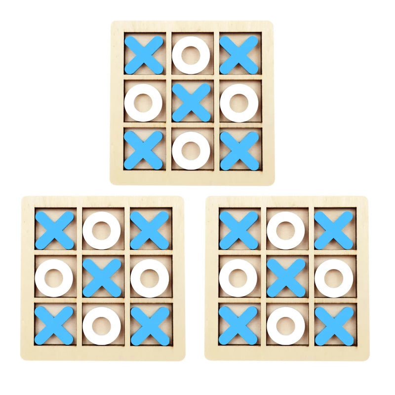 Montessori Wooden Mini Chess Puzzle – Brain Training Game for Kids - I YAN