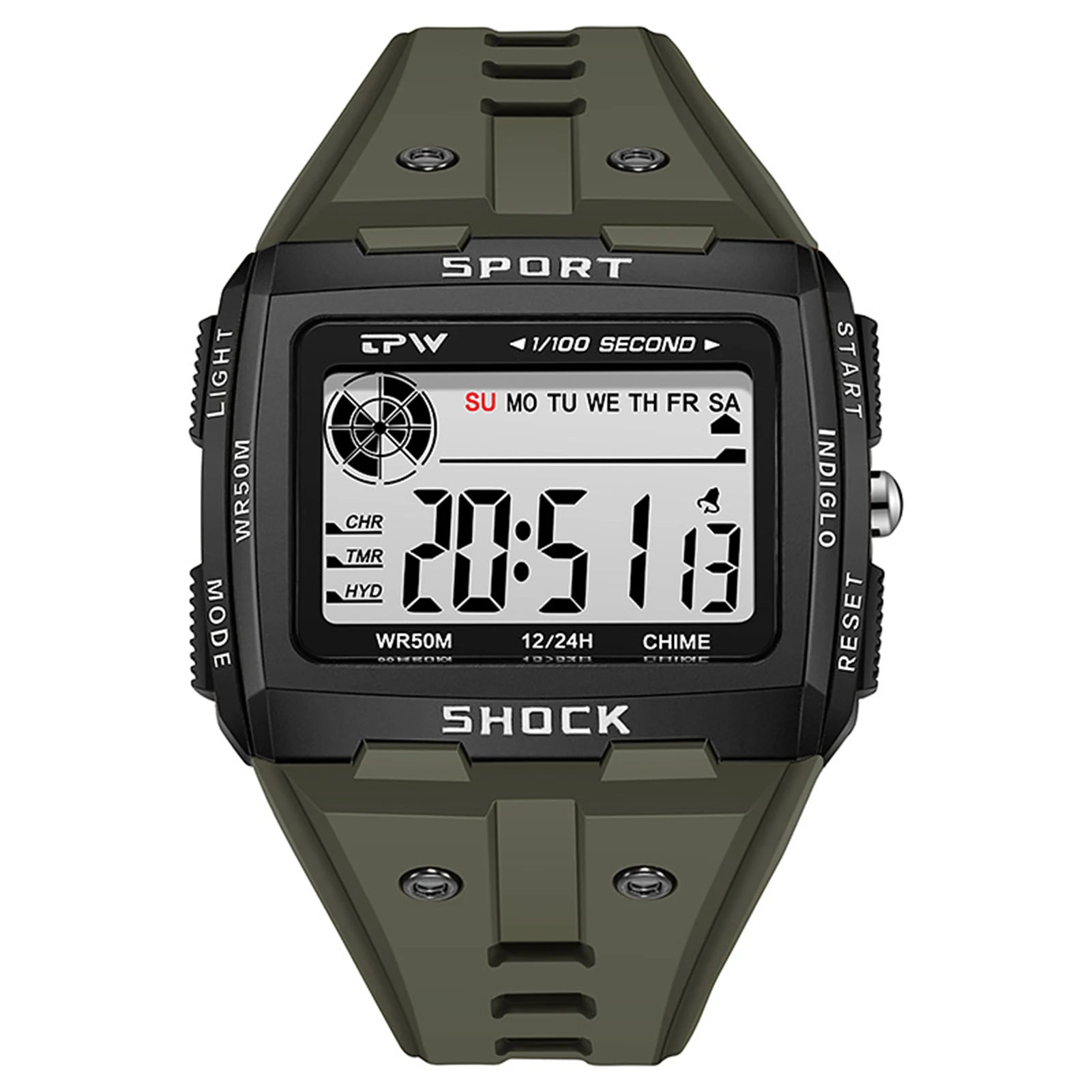 Children's Digital LED Constructor Blocks Watch – Colorful Unisex Sport Wristwatch Gift for Kids - I YAN