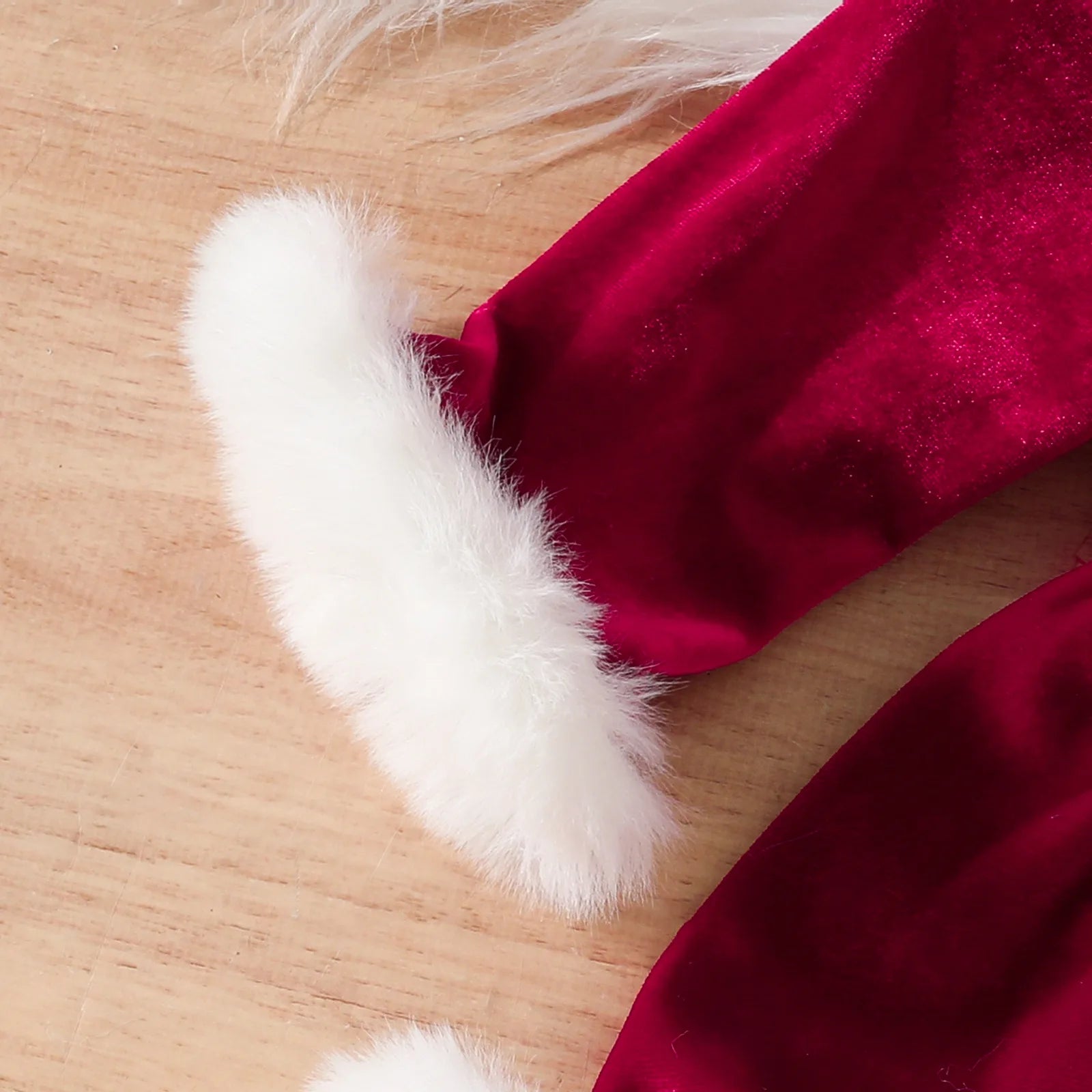 Baby New Year Dresses Girls Letter"Santa Baby" Velvet Christmas Bodysuit Dress For Girls Newborn My First Christmas Baby Costume