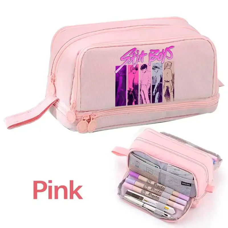 Demon Hunters Pencil Case – Multi-Functional Stationery Storage Bag - I YAN