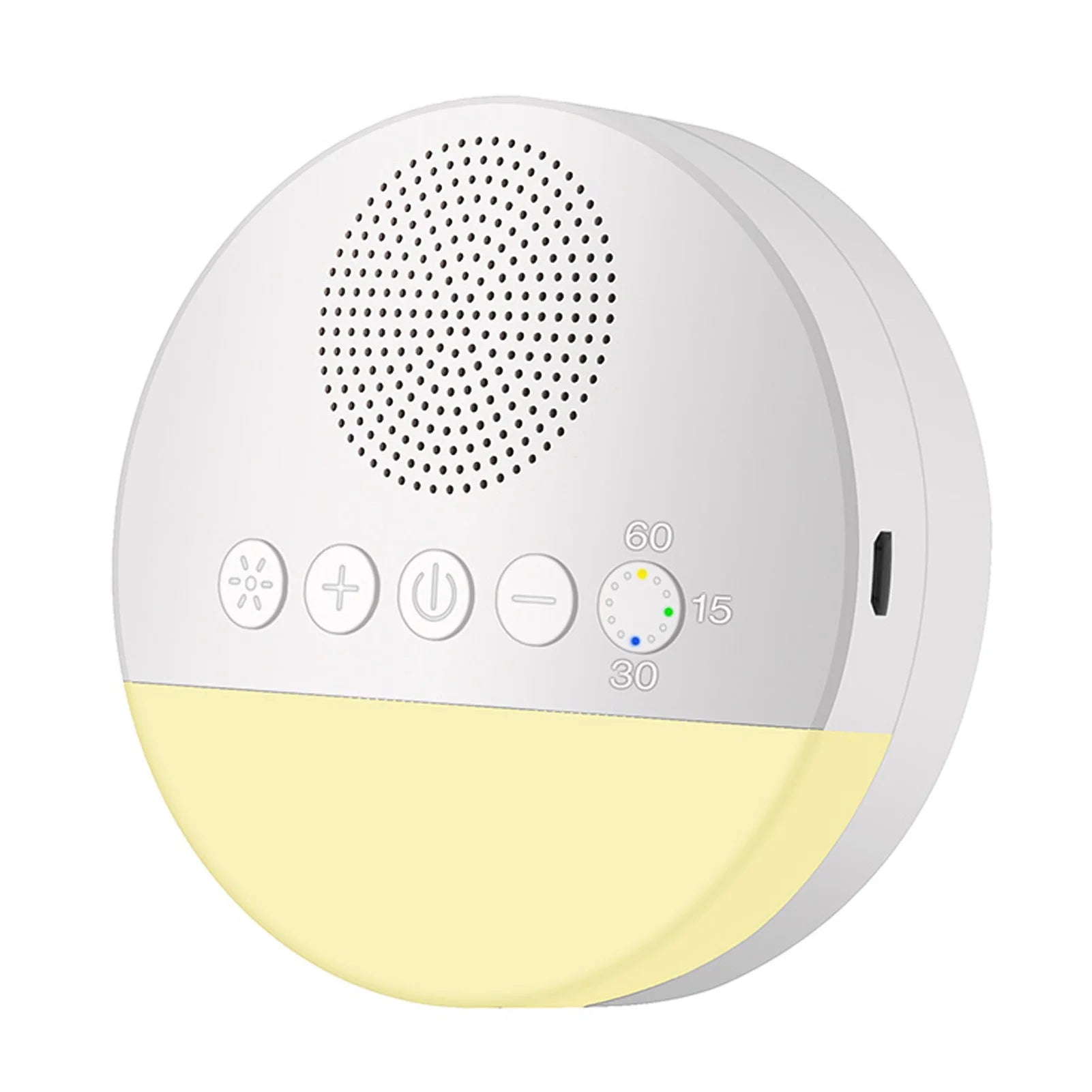 Baby White Noise Machine USB Rechargeable Timed Shutdown Sleep Machine Baby Sleep Sound Player Night Light Timer Noise Player