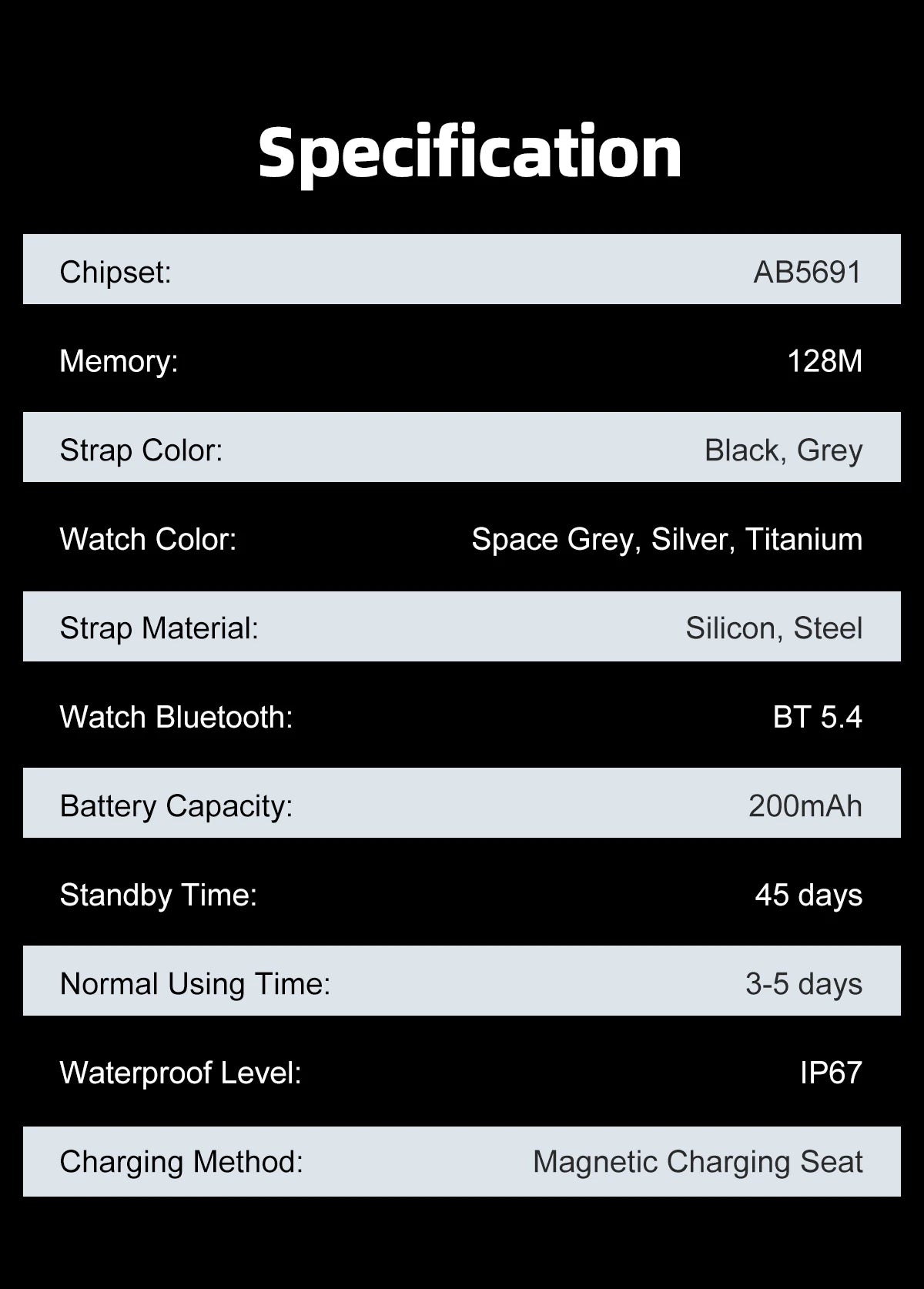 New Ultra Thin Smart Watch men 1.96" AMOLED HD Pixel Display Always Show Time BT Call Reminder Smartwatch Ladies For Android iOS