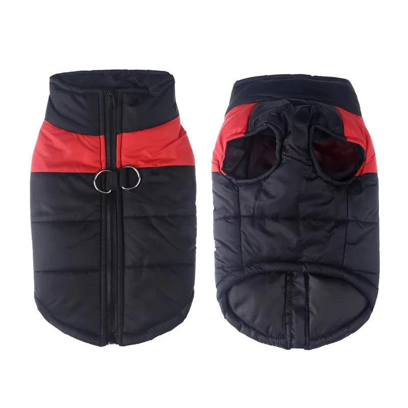 Waterproof Winter Dog Coat – Warm Vest Jacket for Small to Large Dogs