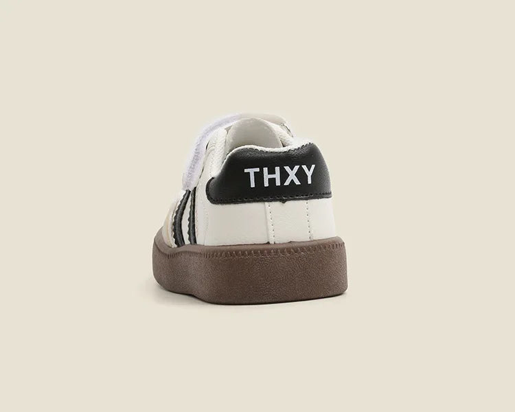 Children's Skate Shoes Girls White Sneakers 2024 Spring New Fashion Boys Canvas Shoes Kids Sports Shoes Unisex Casual Sneakers