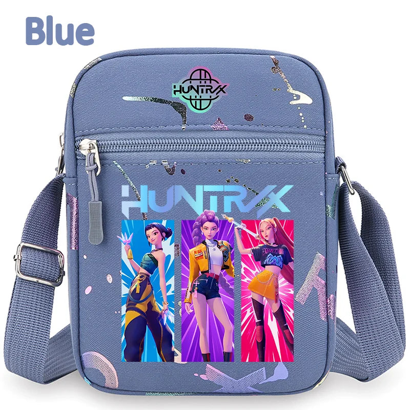 New⭐️KPOP Demon Hunters Crossbody Phone Bag Single Shoulder Pouch Coin Wallet Purse Warriors Handbag Fans Gril Gifts