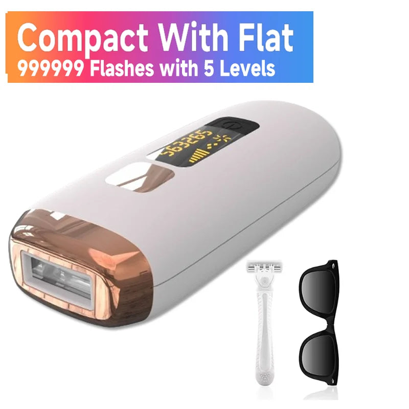 999999 Flashes IPL Laser Epilator for Women Home Use Devices Hair Removal Painless Electric Epilator Bikini Dropshipping