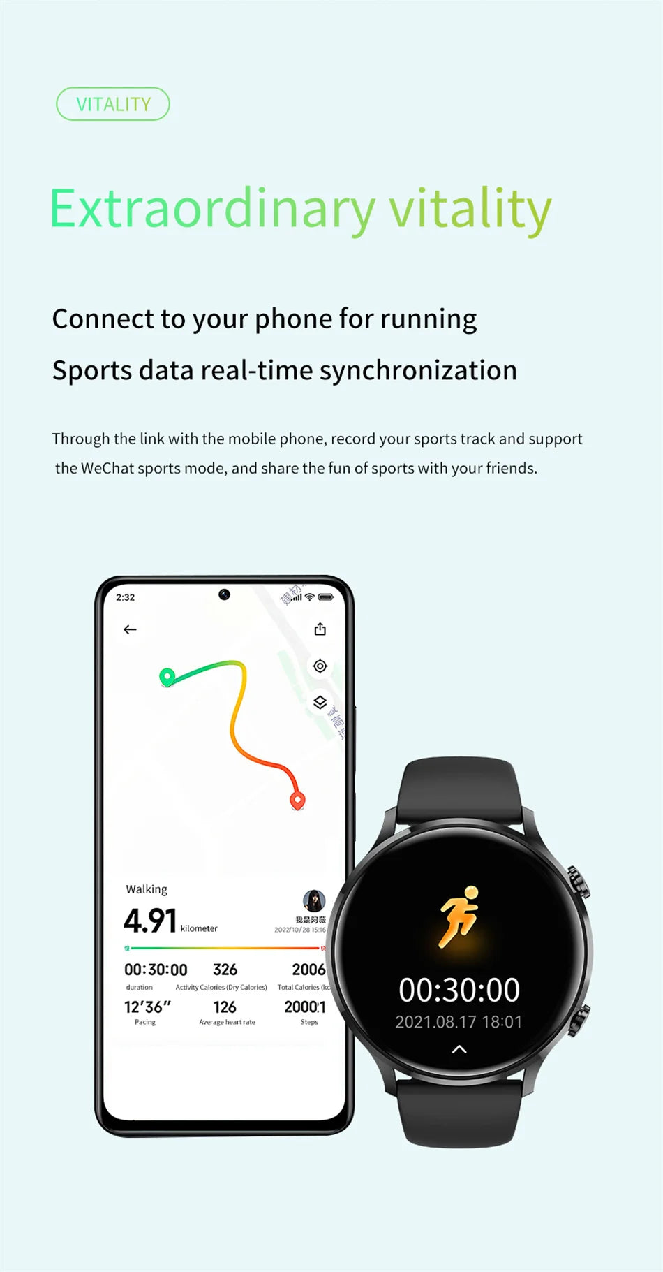 2026 New Smartwatch Women AMOLED HD Screen Always On Display Bluetooth Call IP68 Waterproof GPS Smart Men Watch For Android ios