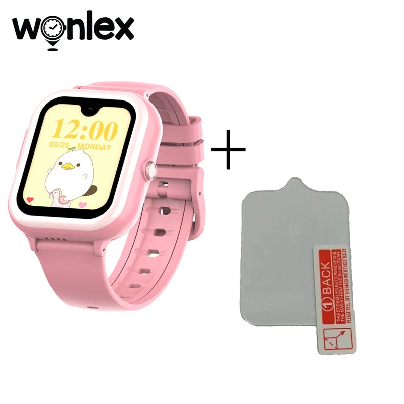 Wonlex KT31 Smart Watch for Children 4G SOS WIFI GPS Tracker AMOLED HD screen Video Call 900mAh Battery Kids SmartWatch Whatsapp