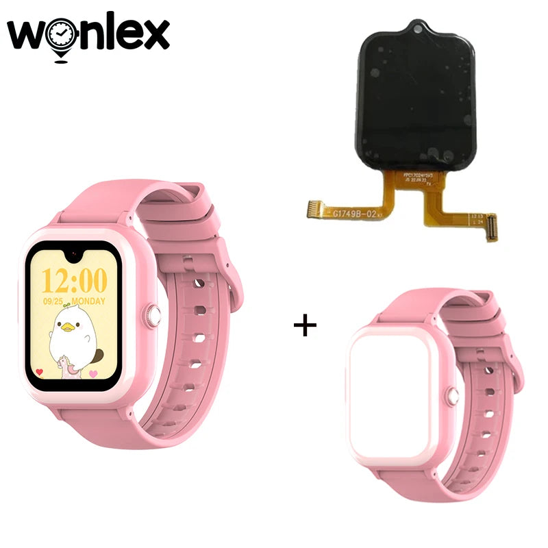 Wonlex KT31 Smart Watch for Children 4G SOS WIFI GPS Tracker AMOLED HD screen Video Call 900mAh Battery Kids SmartWatch Whatsapp