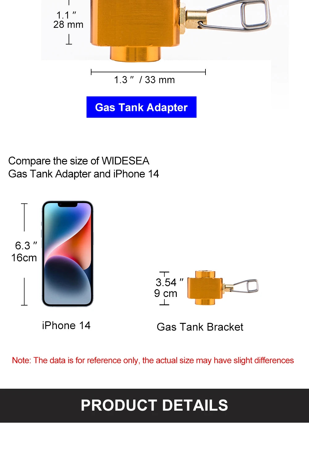 Widesea Camping Stove Propane Refill Adapter Gas Burner Gas Filling Butane Cylinder Tank LPG Saver Camping Equipment