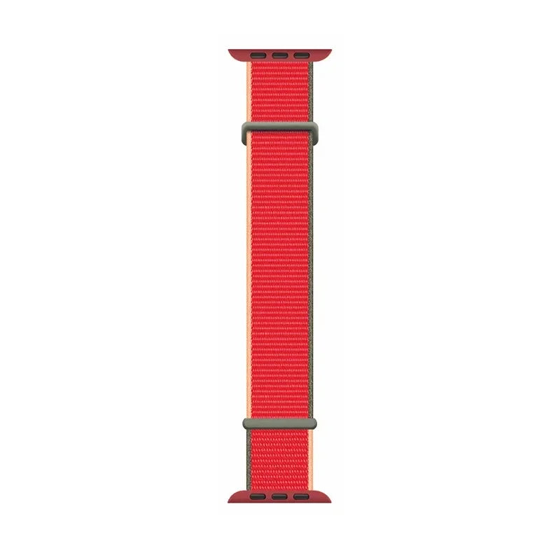 Nylon Strap for Apple Watch 10 42mm 46mm Ultra 2 49mm Breathable Replacement Wristband for IWatch 9 8 7 6 5 4 3SE 45mm 41mm 44mm