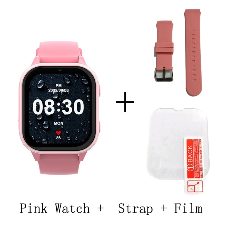 Wonlex 4G Smart Watch Kid SOS GPS WiFi Wristwatch Whatsapp KT19Pro Android8.1 with Video Call Camera Monitor Children smartwatch
