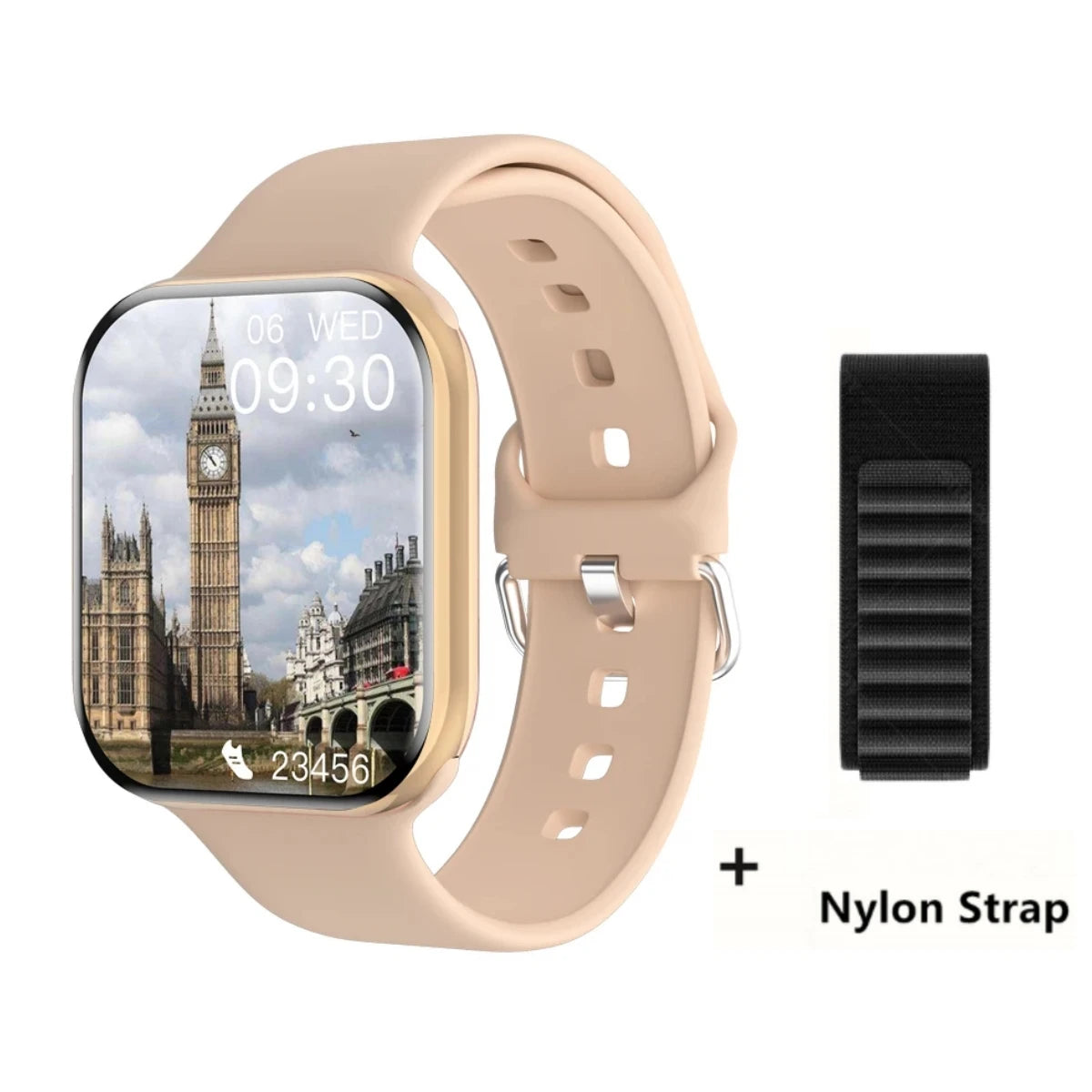 2026 Series 10 GPS Smart Watch – Bluetooth Call Heart Rate Blood Oxygen NFC IP68 Waterproof Smartwatch for Apple & Android - I YAN