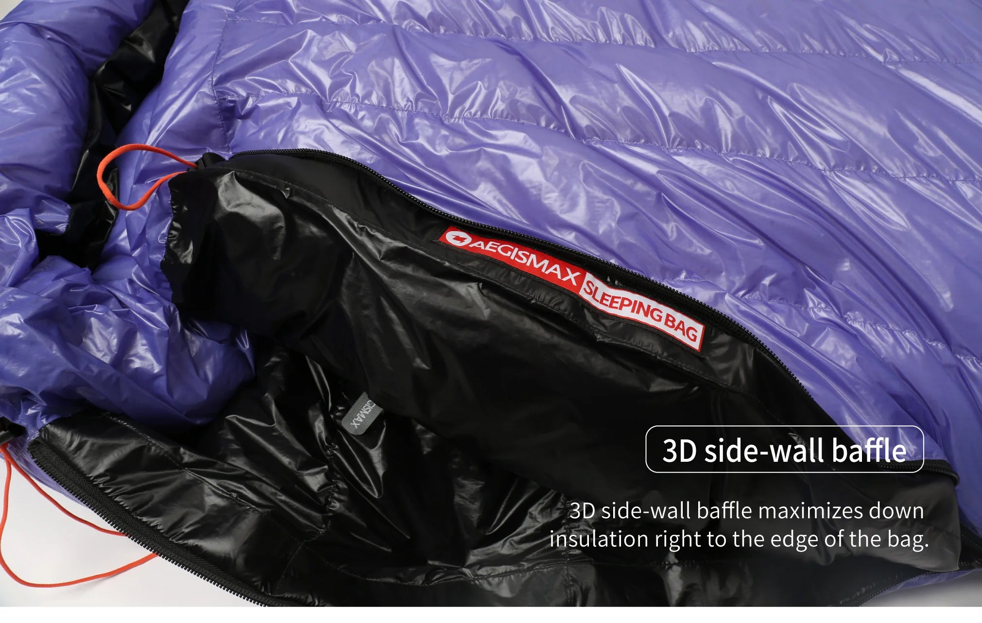 AEGISMAX ULTRA FUTURE 10D 800FP Ultra Dry Down Sleeping Bag -18 Degree Thicken Winter Ultralight Sleeping Bag for Camping