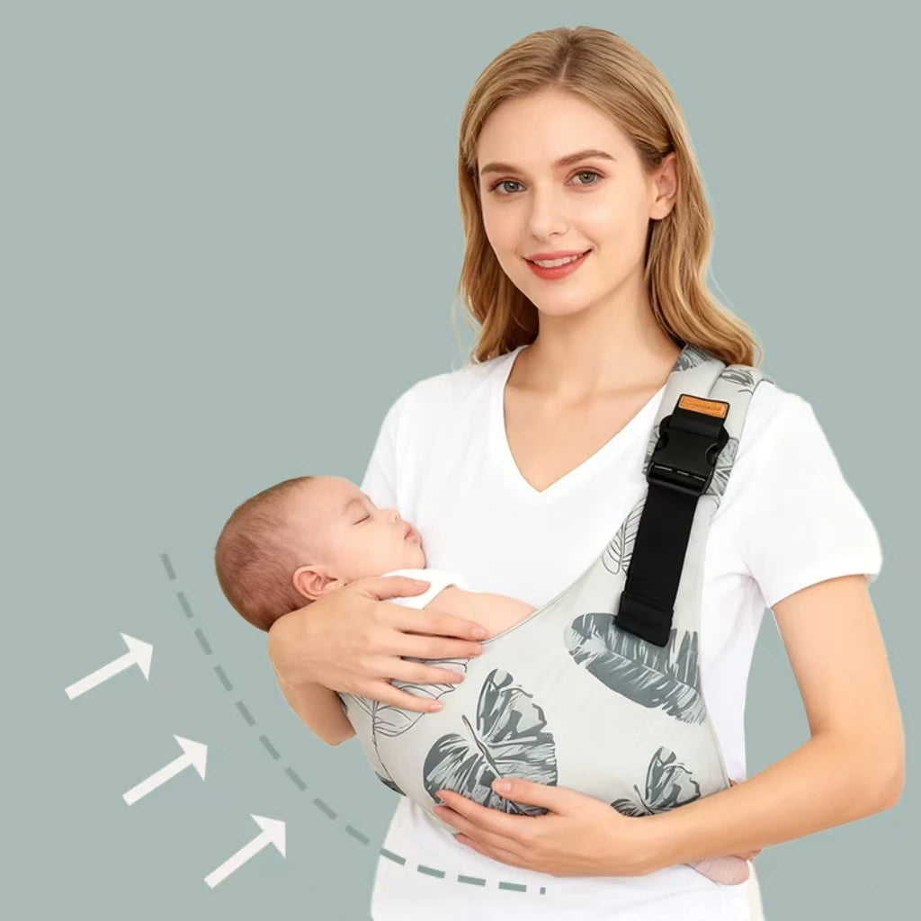 Multifunctional Baby Carrier Wrap – Adjustable Shoulder Sling for Infants & Toddlers - I YAN