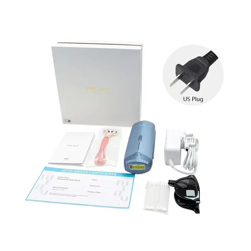 Mlay T18 ICE Cooling Hair Removal Device With Unlimited Shots IPL Laser Home Use Epilator Painless For Whole Body Women Men