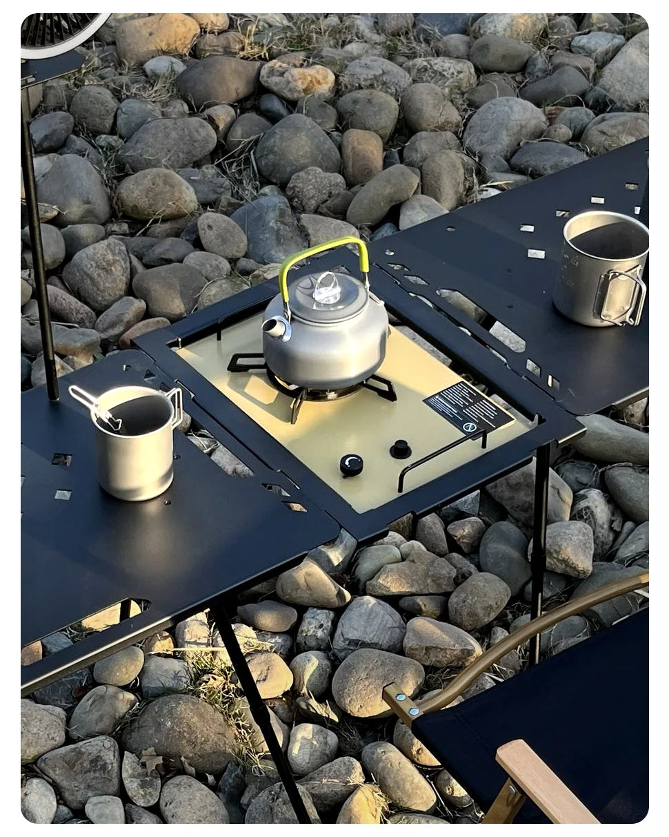 Gas Stove Burner Strong Fire Heater Furnace Portable Outdoor 4000W High Power Stainless Steel Camping Table Stove