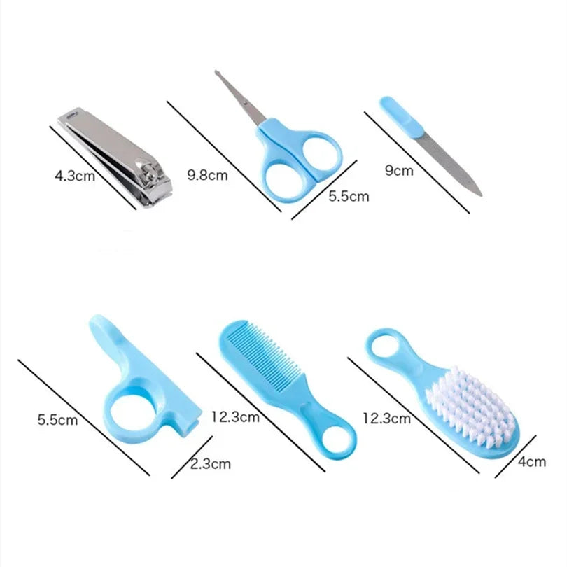 Baby Care Kit 6-Piece Set – Newborn Grooming & Healthcare Gift - I YAN
