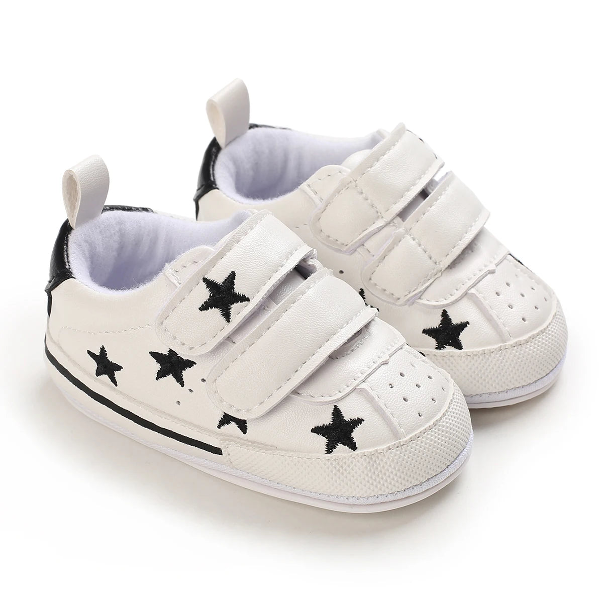 Cute soft sole infant baby girl crib shoes by I YAN, toddler prewalker sneakers perfect for first steps, ages 0-18 months.