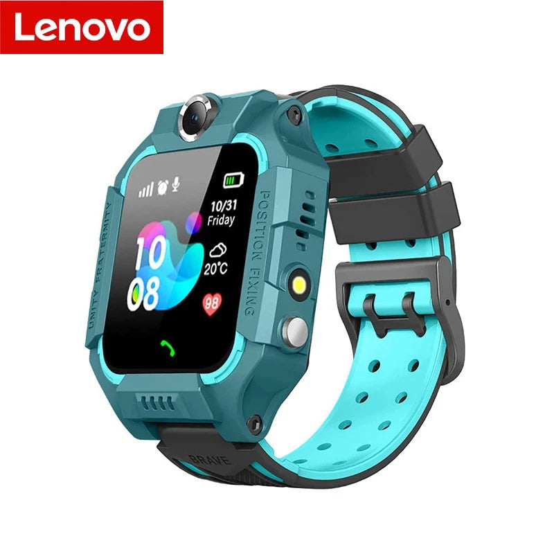 Lenovo Kids Smart Watch Waterproof SOS SIM Card Call GPS – Camera Smartwatch for Boys & Girls iOS Android 2026 - I YAN