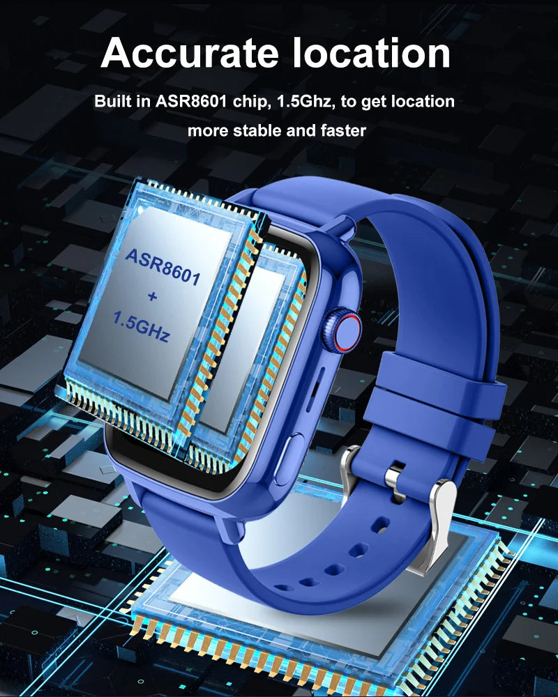 Wonlex 4G Watch Kids GPS WiFi Location KT34 Video Call SOS Alert Tracker Monitor Google Store Game Children's smart watch 2025