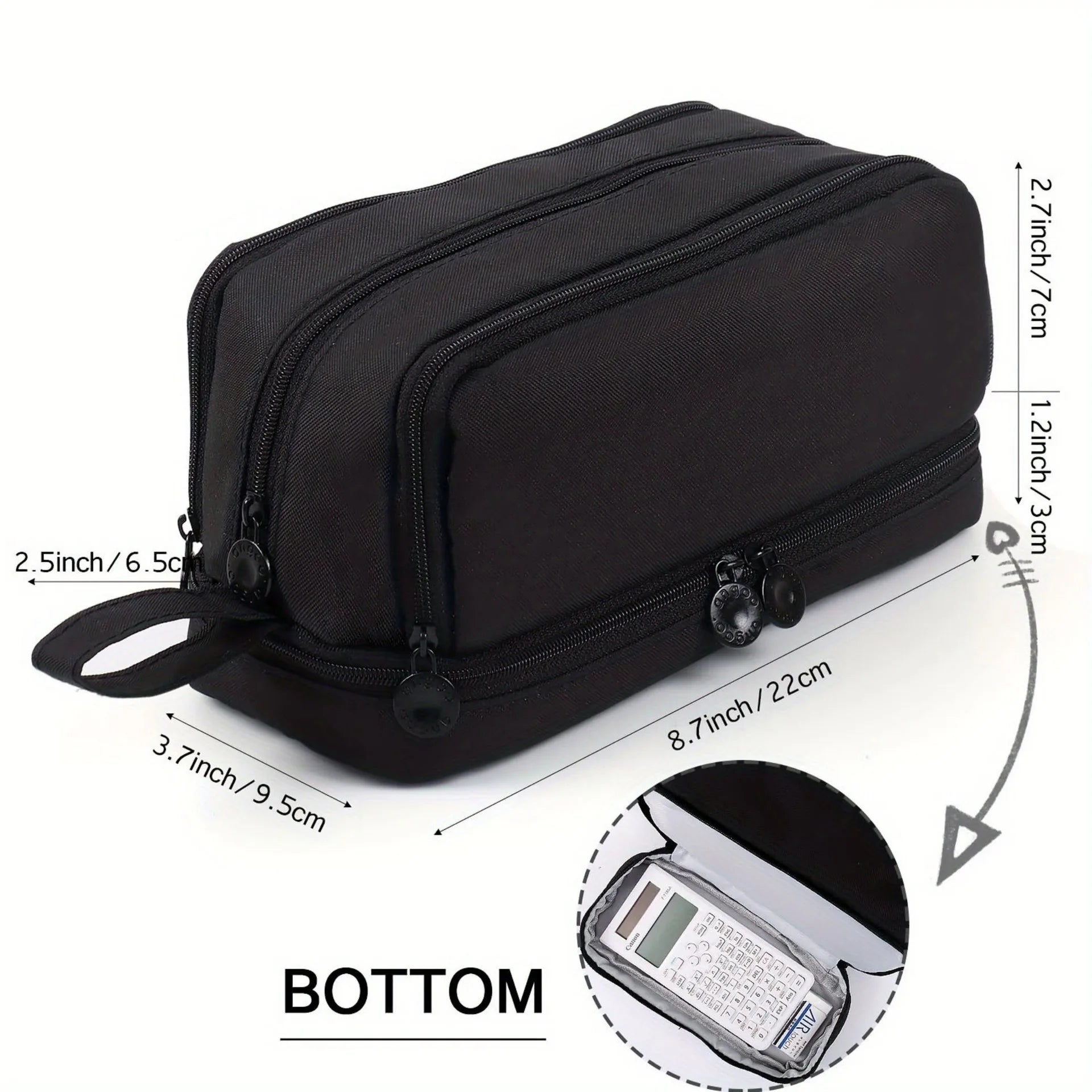 Demon Hunters Pencil Case – Multi-Functional Stationery Storage Bag - I YAN