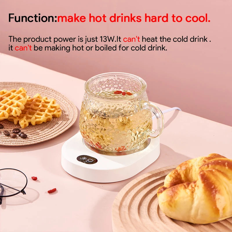 Cup Warmer Thermostatic Temperature for Coffee Milk Tea Water DC 5V USB Heating Pad Mug Heater  For Home Office Desk