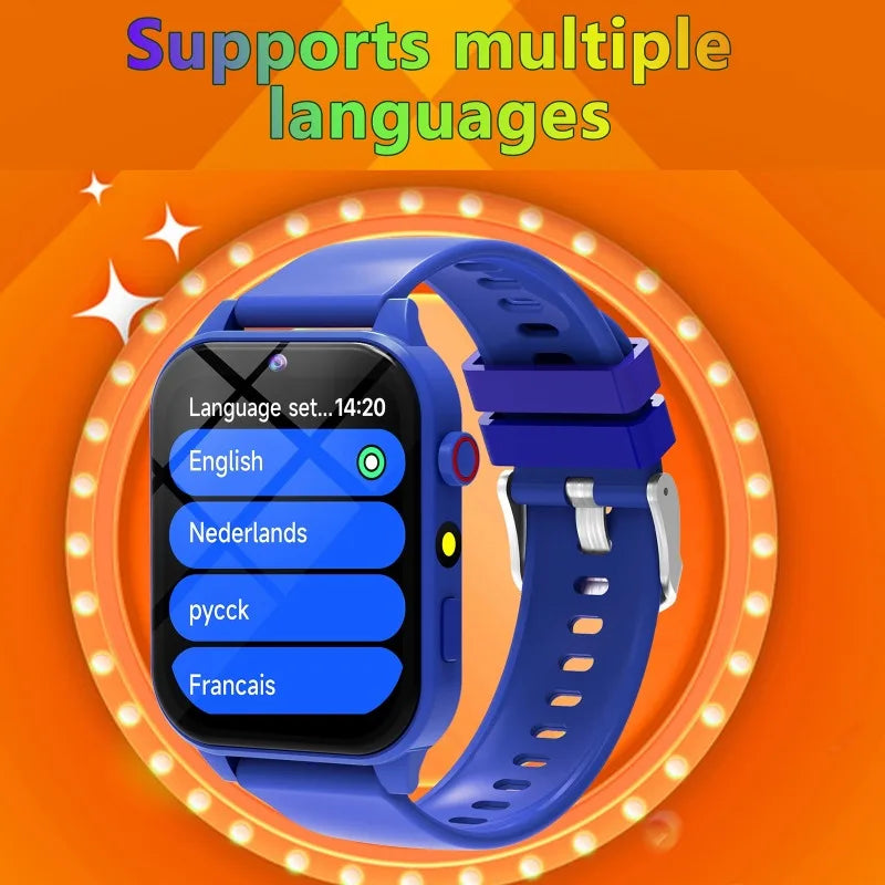 Children's Game Smartwatch 1.83" Display – Sleep Monitor Camera Alarm Clock Kids Bracelet Gift for Boys & Girls - I YAN