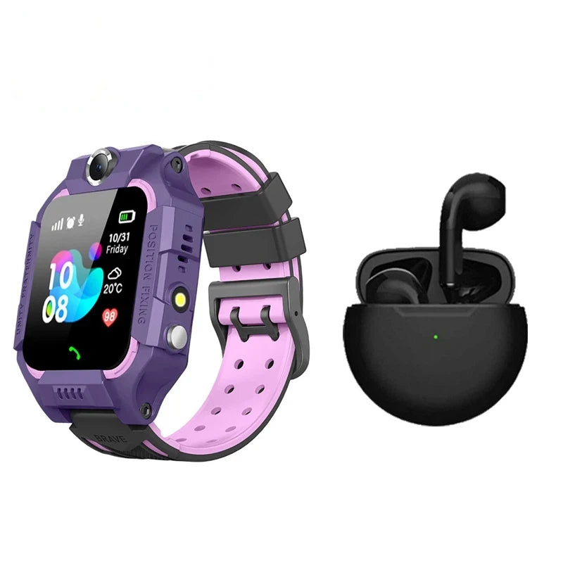 Q19 Children Kids Smart Watch SOS Phone Call Location Tracker Anti-Lost Camera Voice Function Touch Screen Waterproof Student