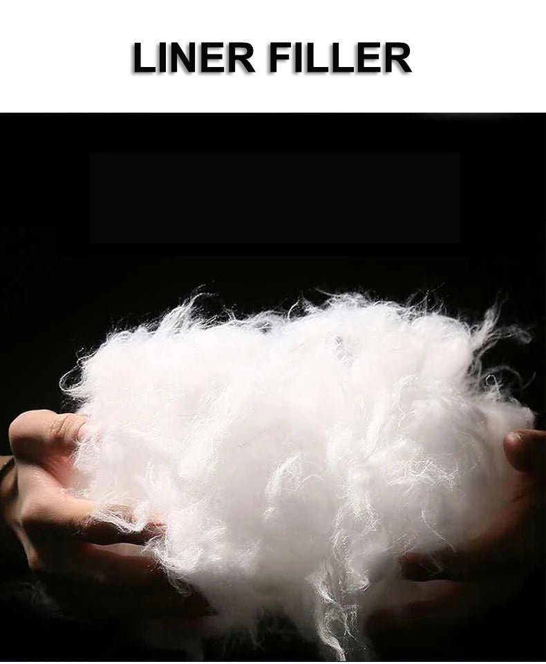 Men's 3 In 1 Thick Hiking Jacket Down Cotton Waterproof Winter Windbreaker Outdoor Warm Camping Jacket Windproof Coat