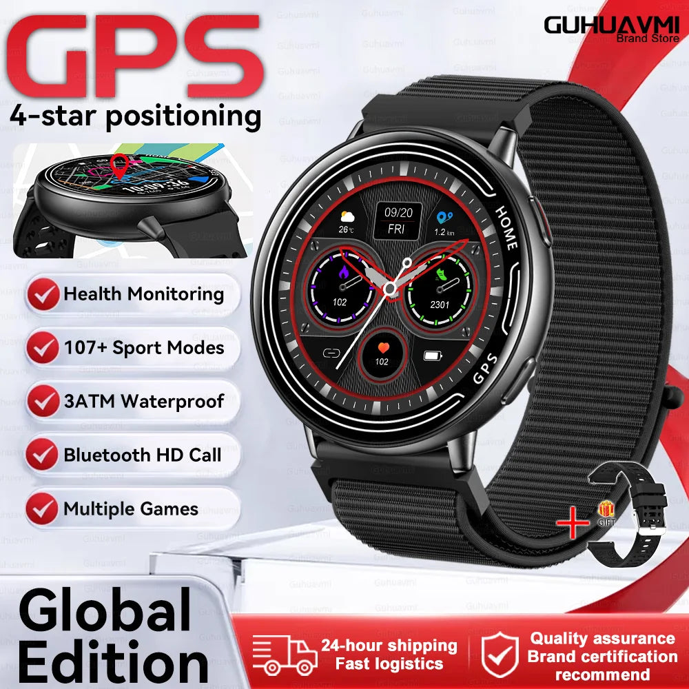 Elegant Women Smartwatch 2026 New 1.39'' AMOLED Screen Bluetooth Call Heart Rate Women's Health IP68 Waterproof Fashion Watches