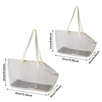 Breathable I YAN portable mesh pet carrier bag for dogs, foldable, lightweight, with shoulder crossbody strap for comfortable travel.