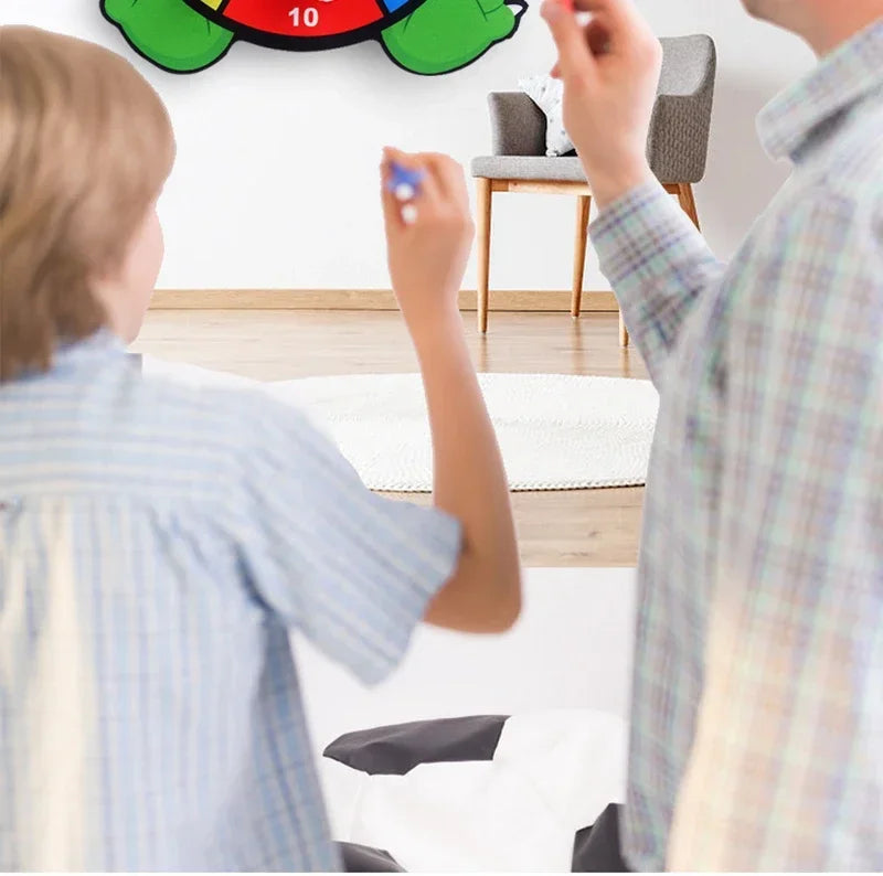 Kids Sticky Ball Dart Board – Indoor Montessori Game for Children 3-7 Years - I YAN
