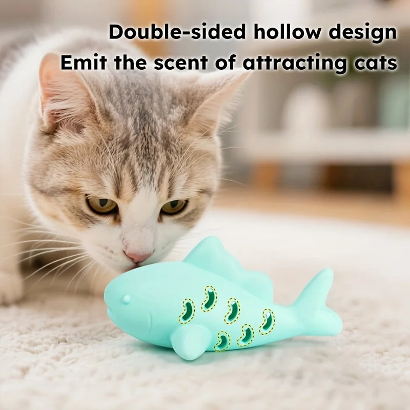 Interactive cat and dog toy by I YAN, durable bite-resistant design for hiding food and grinding teeth for small pets.