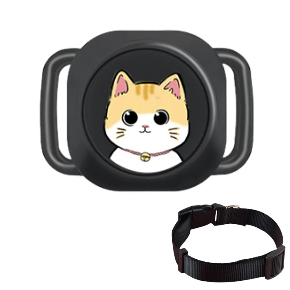 Pet Anti-Lost GPS Tracker BT Real-time Tracking Dog Cat Collar Find Device Anti-Lost GPS Tracker Locator Finder for Dogs Cats