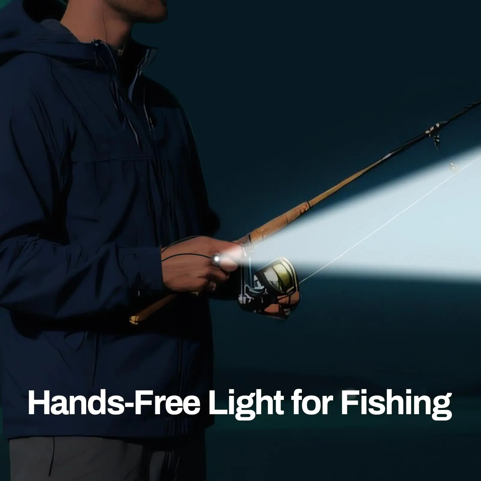 Led Rechargeable Flashlight Lighted Gloves for Men Gadgets with Finger on Fingertips Outdoor Camping Essentials Tools for Fishin