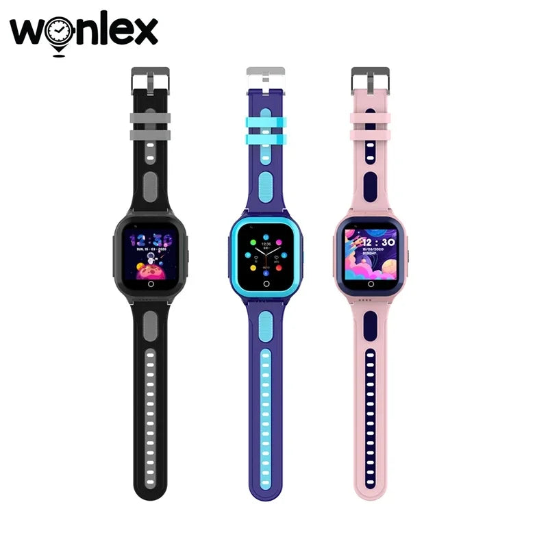 Wonlex KT24S 4G Kids Smart Watch GPS WiFi LBS Tracker – Video Camera Voice Chat GEO Fence for Children - I YAN