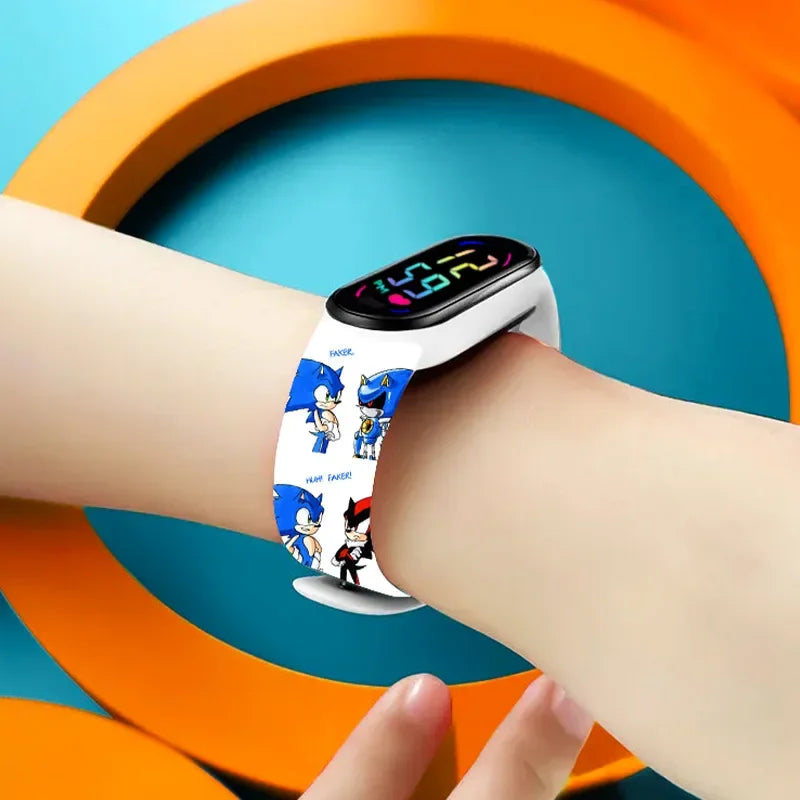 Kids LED Watch Touch Control Digital – Silicone Strap Waterproof Sport Wristwatch Birthday Gift for Boys & Girls - I YAN