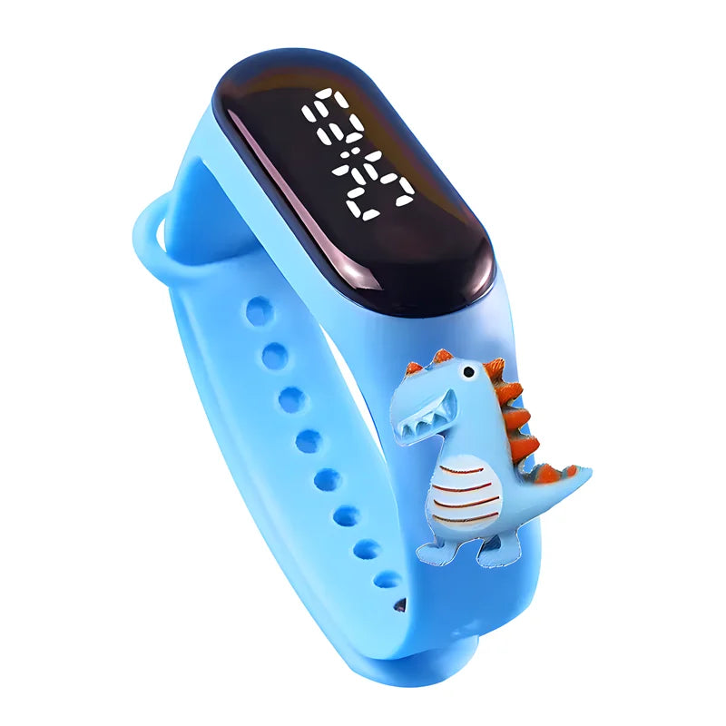 Waterproof Children's Smart Watch Cartoon LED Digital – Fun Electronics Wristwatch Birthday Gift for Kids Age 2-15 - I YAN