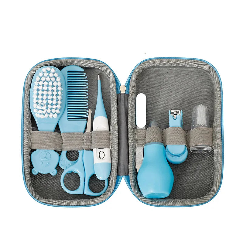 Baby Care Kit 8-Piece Set – Newborn Grooming & Healthcare Gift - I YAN