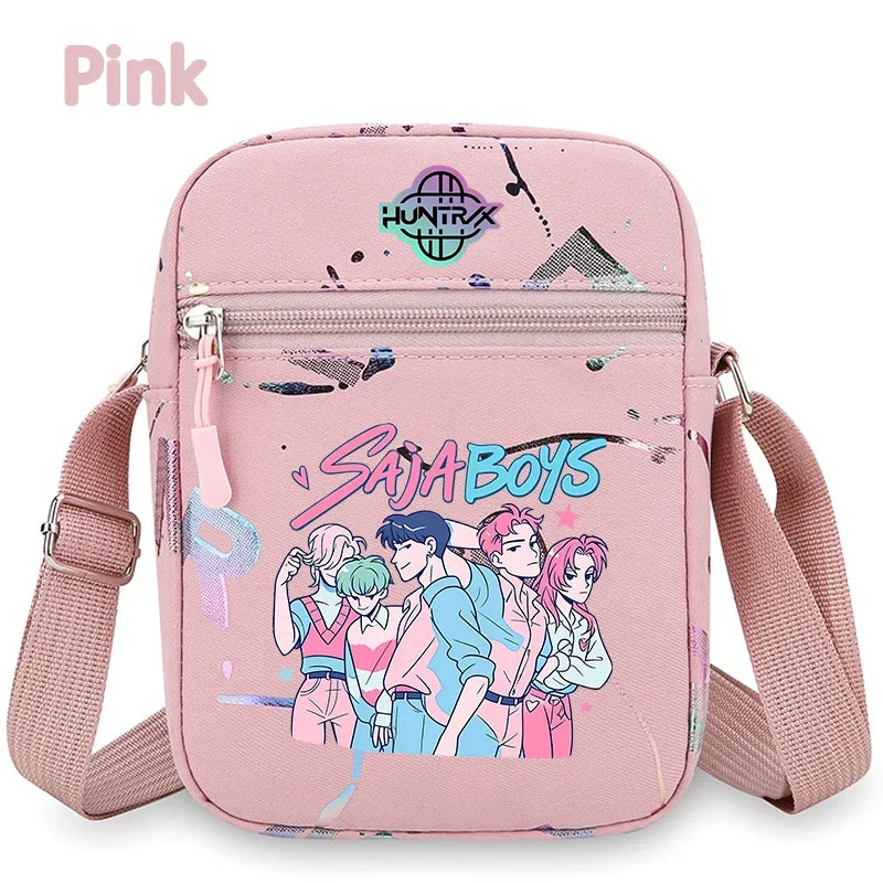 New⭐️KPOP Demon Hunters Crossbody Phone Bag Single Shoulder Pouch Coin Wallet Purse Warriors Handbag Fans Gril Gifts