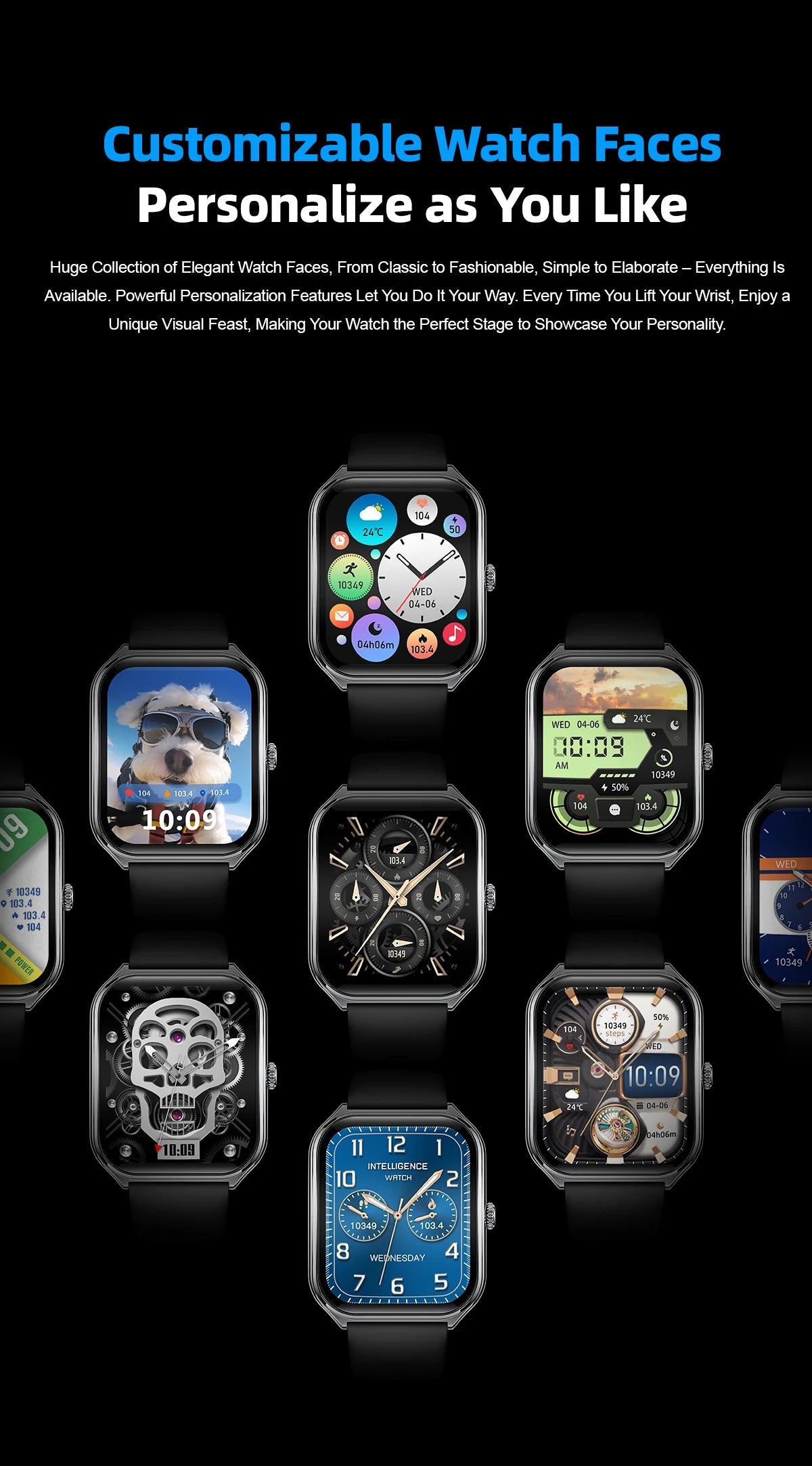 New Ultra Thin Smart Watch men 1.96" AMOLED HD Pixel Display Always Show Time BT Call Reminder Smartwatch Ladies For Android iOS